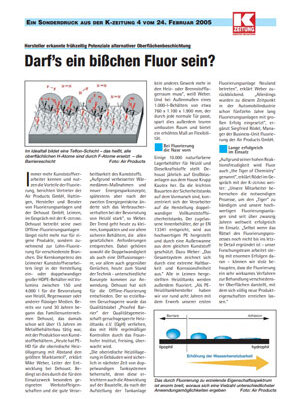 Prospekt Darfs ein bisschen Fluor sein?