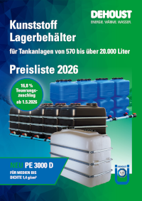 Kunststoff Lagerbehälter - Preisliste 2026/3