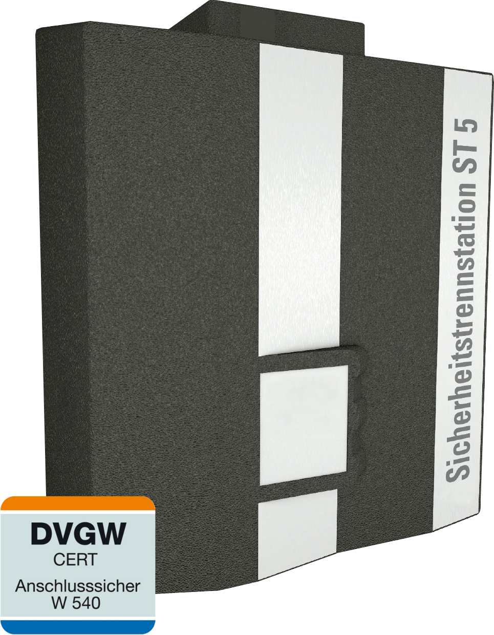 Sicherheitstrennstation ST5 mit DVGW CERT Anschlusssicher W 540