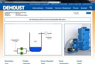 (Web-Interface DehoustConnect) Eine Internetverbindung, alle Möglichkeiten: Mit „DehoustConnect“-Technologie ausgestattete Anlagen können durch den Betreiber oder Installateur auch ganz einfach vom Schreibtisch aus per Webbrowser verwaltet werden. (Fotos: Dehoust)