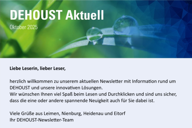 Dehoust Newsletter Oktober 2025 Thumbnail