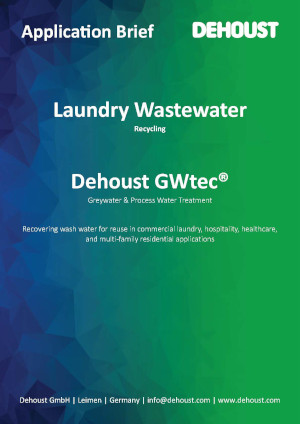 Laundry Wastewater - Dehoust GWtec®