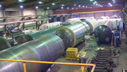 Picture from inside the DEHOUST facility