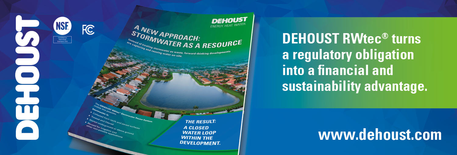 A new approach: Stormwater as a resource
