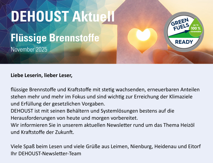 Dehoust Newsletter November 2025 Thumbnail