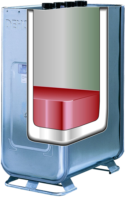 Produkte - Vorrats- und Sammeltank PE K 1000 - DEHOUST GmbH